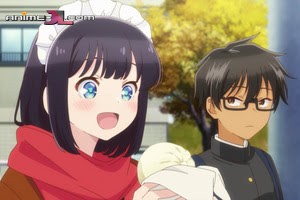 ver Maid-san wa Taberu dake episodio 12